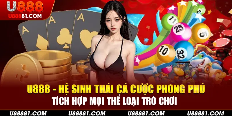 Trải nghiệm thế giới cá cược đa chiều tại U888